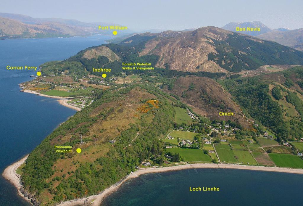 Inchree Hotell Fort William Eksteriør bilde